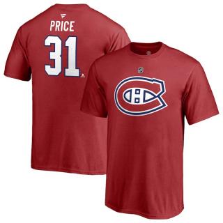 Dětské Tričko #31 Carey Price Montreal Canadiens Stack Logo Name & Number Velikost: Dětské L (11 - 12 let)