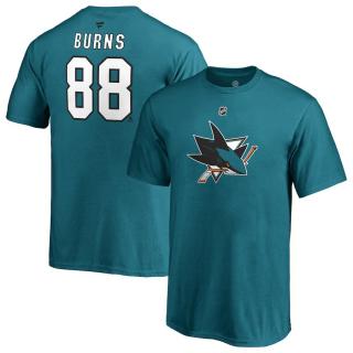 Dětské Tričko #88 Brent Burns San Jose Sharks Stack Logo Name & Number Velikost: Dětské XL (13 - 15 let)