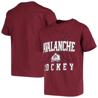 Dětské Tričko Colorado Avalanche Digital T-Shirt - Burgundy Velikost: Dětské XL (13 - 15 let)