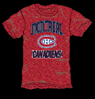 Dětské tričko Montreal Canadiens All Time Great Triblend Velikost: Dětské L (11 - 12 let)