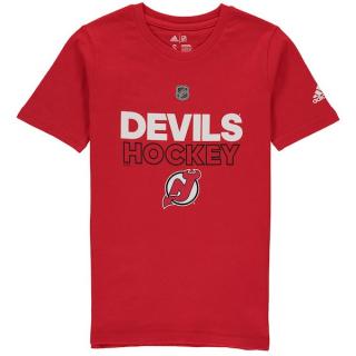 Dětské Tričko New Jersey Devils Adidas Authentic Ice Velikost: Dětské L (11 - 12 let)