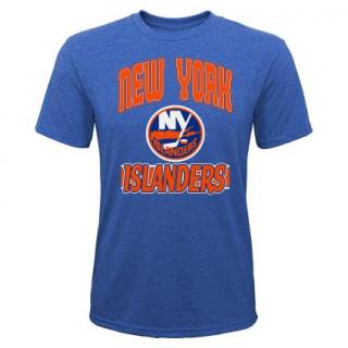 Dětské tričko New York Islanders All Time Great Triblend Velikost: Dětské L (11 - 12 let)