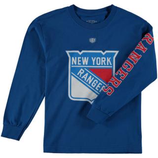 Dětské tričko New York Rangers Old Time Hockey Two Hit Long Sleeve Velikost: Dětské L (11 - 12 let)