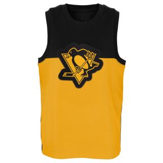 Dětské Tričko Pittsburgh Penguins Revitalize Tan Top Velikost: Dětské L (11 - 12 let)