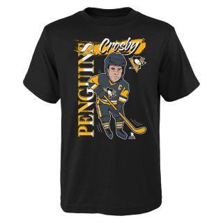 Dětské tričko Pittsburgh Penguins Sidney Crosby Ice Hype Velikost: Dětské M (9 - 11 let)