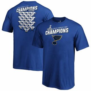 Dětské tričko St. Louis Blues 2019 Stanley Cup Champions Jersey Roster Velikost: Dětské L (11 - 12 let)