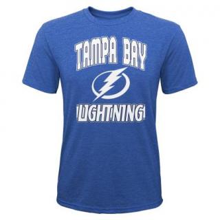 Dětské tričko Tampa Bay Lightning All Time Great Triblend Velikost: Dětské L (11 - 12 let)