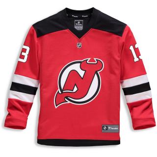 Dětský Dres #13 Nico Hischier New Jersey Devils Replica Home Jersey Velikost: L/XL