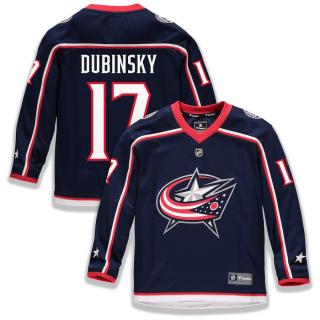 Dětský Dres #17 Brandon Dubinsky Columbus Blue Jackets Replica Home Jersey Velikost: L/XL