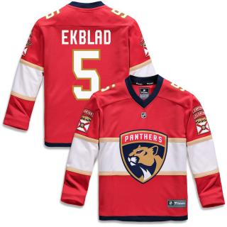 Dětský Dres #5 Aaron Ekblad Florida Panthers Replica Home Jersey Velikost: S/M