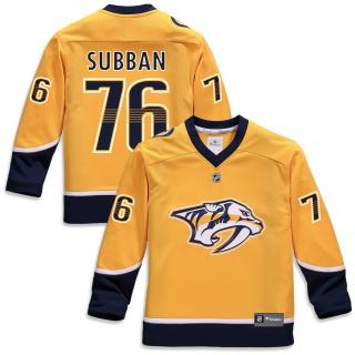 Dětský Dres #76 P.K. Subban Nashville Predators Replica Home Jersey Velikost: L/XL