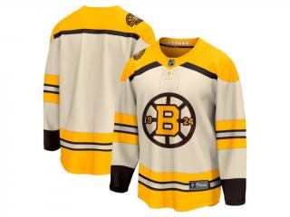 Dětský Dres Boston Bruins Cream 100th Anniversary Replica Jersey Velikost: L/XL