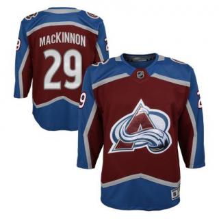 Dětský dres Nathan Mackinnon Colorado Avalanche Premier Home Velikost: S/M