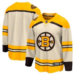 Dres Boston Bruins Cream 100th Anniversary Premier Breakaway Jersey Velikost: L