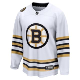 Dres Boston Bruins White 100th Anniversary Premier Breakaway Jersey Velikost: L