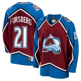 Dres Colorado Avalanche Peter Forsberg #21 Breakaway Retired Player Jersey Velikost: XS