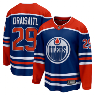 Dres Edmonton Oilers Leon Draisaitl #29 Breakaway Alternate Jersey Velikost: L