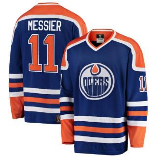 Dres Edmonton Oilers Mark Messier #11 Premier Breakaway Jersey Velikost: L