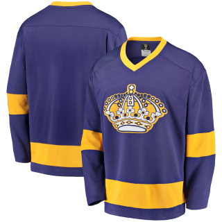 Dres Los Angeles Kings Premier Breakaway Heritage Blank Jersey - Purple/Gold Velikost: L