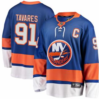 Dres New York Islanders #91 John Tavares Fanatics Branded Breakaway Home Velikost: XL