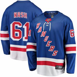 Dres New York Rangers #61 Rick Nash Fanatics Branded Breakaway Home Velikost: L