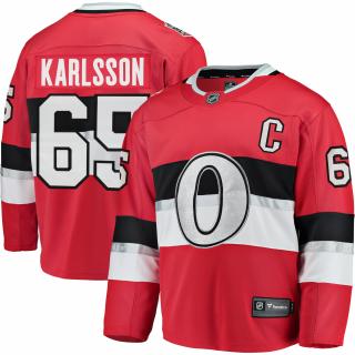 Dres Ottawa Senators #65 Erik Karlsson Fanatics Branded Breakaway NHL 100 Classic Velikost: XS