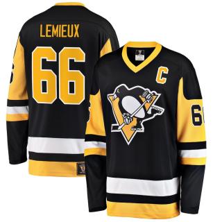 Dres Pittsburgh Penguins #66 Mario Lemieux Breakaway Heritage Jersey Distribuce: USA, Velikost: XL