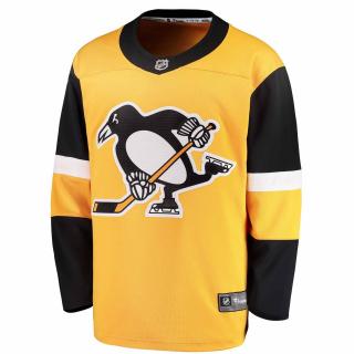 Dres Pittsburgh Penguins Alternate Breakaway Jersey - Gold Velikost: L