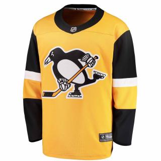 Dres Pittsburgh Penguins Alternate Breakaway Jersey - Gold Velikost: XS
