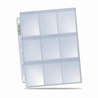 Folie na Hokejové Karty Ultra PRO 9 Karet Platinum
