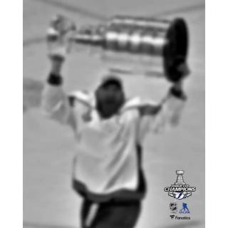 Fotografie Tampa Bay Lightning 2020 Stanley Cup Champions Cedric Paquette 8 x 10