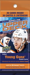 Hokejové Karty NHL 2020-21 Upper Deck Series 1 FAT Balíček