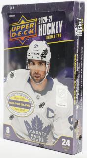 Hokejové Karty NHL 2020-21 Upper Deck Series 2 Hobby Box