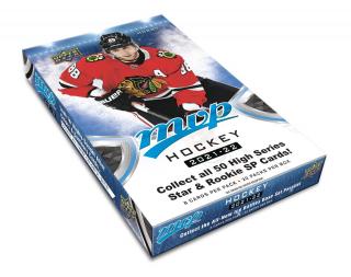 Hokejové karty NHL 2021-22 Upper Deck MVP Hobby Box