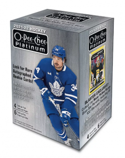 Hokejové karty NHL 2021-22 Upper Deck O-Pee-Chee Platinum Blaster Box
