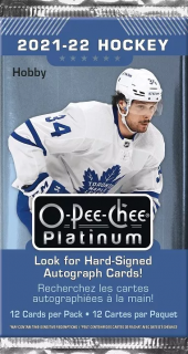 Hokejové Karty NHL 2021-22 Upper Deck O-Pee-Chee Platinum Hobby Balíček