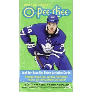 Hokejové Karty NHL 2021-22 Upper Deck O-Pee-Chee Retail Balíček
