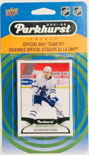 Hokejové Karty NHL 2021-22 Upper Deck Parkhurst Toronto Maple Leafs Official Team Set