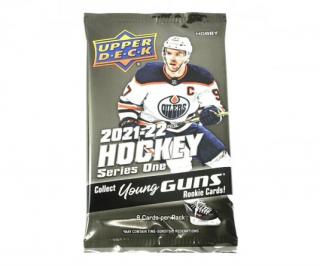 Hokejové karty NHL 2021-22 Upper Deck Series 1 Hobby Balíček