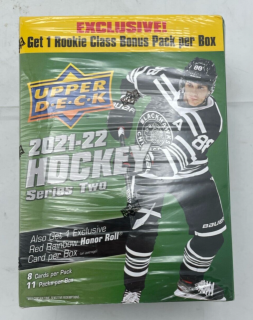 Hokejové Karty NHL 2021-22 Upper Deck Series 2 Mega Box 8/11