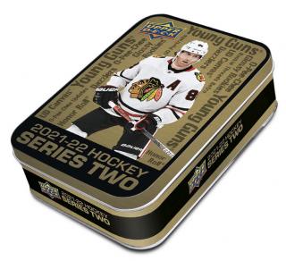 Hokejové Karty NHL 2021-22 Upper Deck Series 2 Tin Box