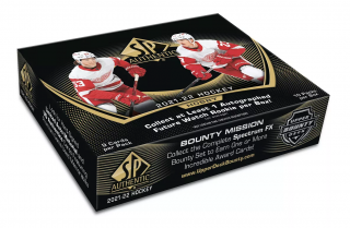 Hokejové Karty NHL 2021-22 Upper Deck SP Authentic Hobby Box