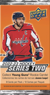 Hokejové Karty NHL 2022-23 Upper Deck Series 2 Gravity Retail Balíček