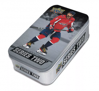 Hokejové Karty NHL 2022-23 Upper Deck Series 2 Tin Box