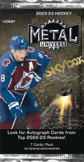 Hokejové Karty NHL 2022-23 Upper Deck Skybox Metal Universe Hobby Balíček