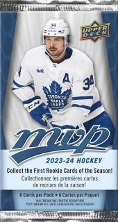 Hokejové karty NHL 2023-24 Upper Deck MVP Hockey Retail Balíček