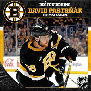 Kalendář Boston Bruins David Pastrnak 2024 Wall Calendar