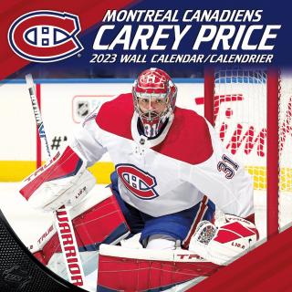 Kalendář Montreal Canadiens Carey Price #31 2023 Wall Calendar