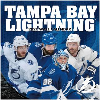 Kalendář Tampa Bay Lightning 2021 Wall Calendar