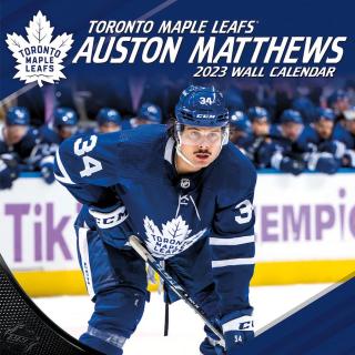 Kalendář Toronto Maple Leafs Auston Matthews #34 2023 Wall Calendar